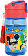 Gim Kids Water Bottle Mickey Plastic with Straw...