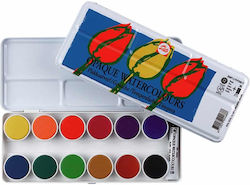 Royal Talens Opaque Watercolours Set of Watercolours Multicolored 12pcs 95920012