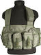 Mil-Tec Γilet de luptă Chest Rig Khaki cu 6 buzunare kaki