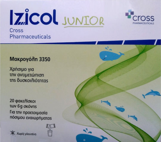 Cross Pharmaceuticals Izicol Junior Ειδικό Συμπλήρωμα Διατροφής 6gr