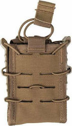 Mil-Tec Open Top Flex Magazine Pouch Single Dark Coyote