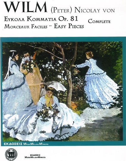 Music Melody Makers Wilm - Easy Pieces Op.81 pentru Pian Complet
