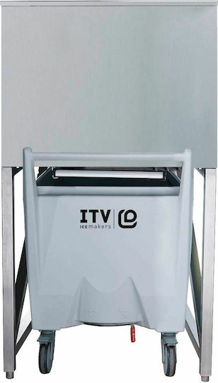 ITV Ice Makers Depozit de Gheață cu coșul de cumpărături cu Capacitate de 140kg