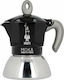 Bialetti Moka Induction 0.3L Кафеварка За Еспресо 6 Чаши Черна