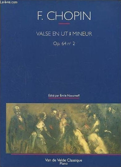 Vandevelde (Music) Chopin - Valse En Ut # Mineur Op.64 Παρτιτούρα για Πιάνο N.2