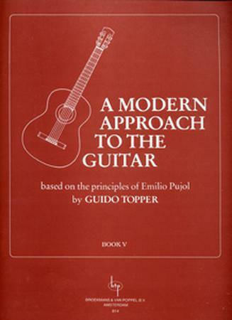 Broekmans & Van Popel Topper Guido- A Modern Approach To The Guitar Lernmethode für Gitarre (Buch V)