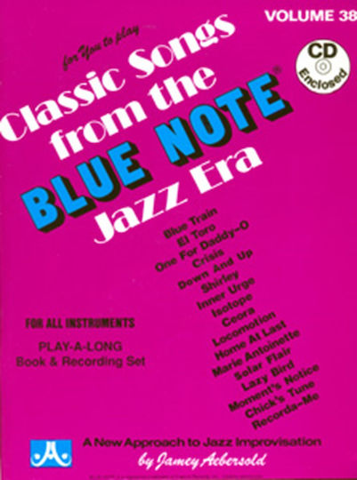 Jamey Aebersold Aebersold - Classic Songs From The Blue Note Jazz Era / Vol 38 Sheet Music for String Instruments / Guitar / Piano / Wind Instruments + CD