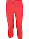 Kids Legging Capri Red