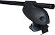 Cam Car Roof Bars Metallic 112cm for Peugeot 406 Ford Escort 4D Set with Roof Rack Legs Black