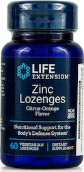 Life Extension Zinc Lozenges 24mg 60 παστίλιες Life Extension Zinc Lozenges 24mg 60 παστίλιες