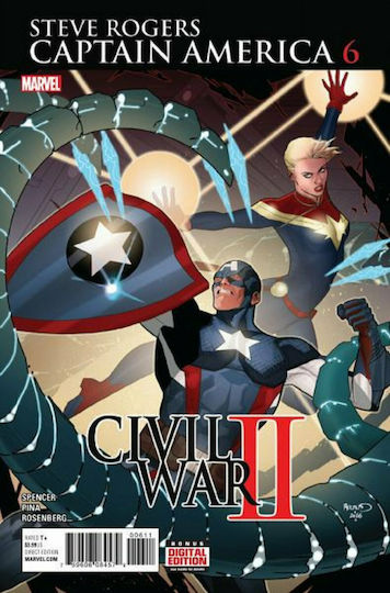Civil War II, Steve Rogers - Captain America #06 Civil War II, Steve Rogers - Captain America #06