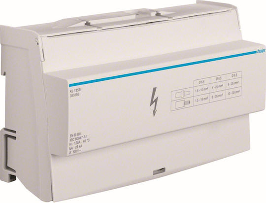 Hager Bloc de distribuție a energiei cu bare 4P 125A KJ125B