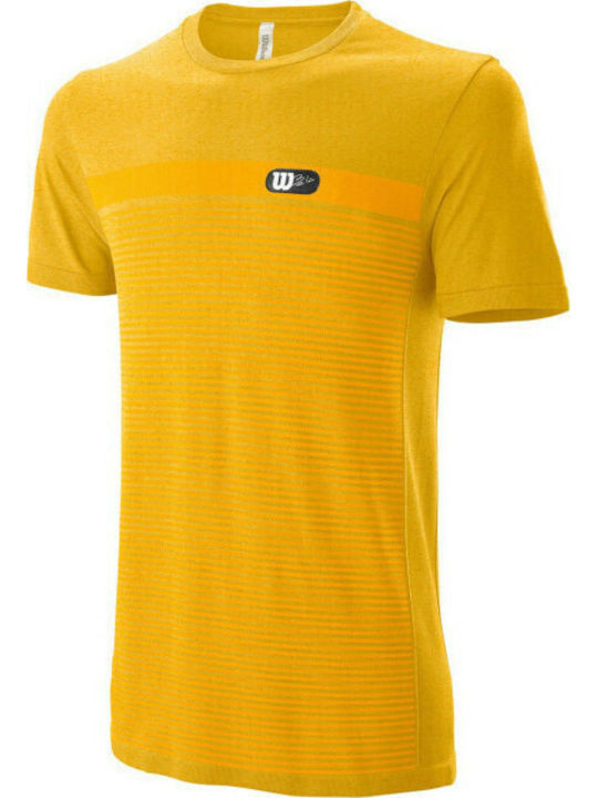 Wilson Bela Seamless WRA798801 Жена Жълта Блуза