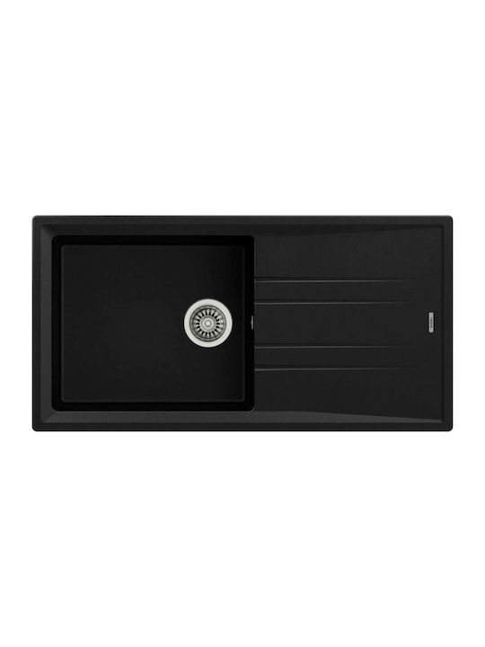Teka Stone 60 L-TG Ένθετος Νεροχύτης από Συνθετ...