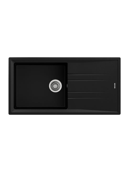 Teka Stone 60 L-TG Ένθετος Νεροχύτης από Συνθετ...