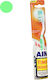 AIM Anti-Plaque Toothbrush Medium Green