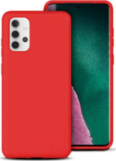 Forcell Soft Back Cover Silicon Roșu (Galaxy A32 4G -> Galaxy A32 4G)