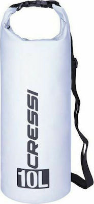 CressiSub Dry Shoulder Bag 10lt White