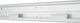 Legrand Dipac Plastic Cable Channel White 1m