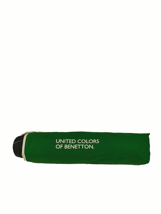 Benetton 56204 Regenschirm Kompakt Dark Green