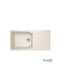 Duralit KS105 KS105-500 Drop-In Sink Synthetic Granite W100xD50cm Beige Avena
