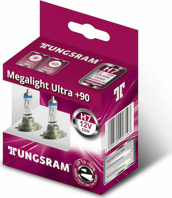 Tungsram Lamps Car Tungsram H7 Halogen 12V 55W 2pcs