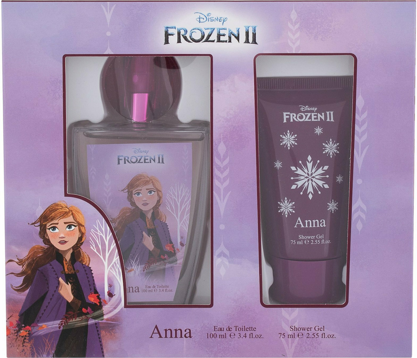 Frozen II Anna Eau de Toilette 100ml & Shower Gel 75ml για Παιδιά