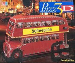 London Bus Puzzle 3D 387 Pieces