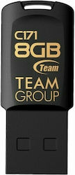 TeamGroup C171 8GB USB 2.0 Stick Negru