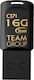 TeamGroup C171 16GB USB 2.0 Stick Μαύρο