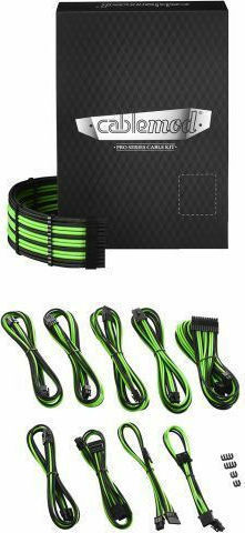 Cablemod ModMesh C-Series - Cable Πράσινο CM-PCSR-FKIT-NKKLG-R