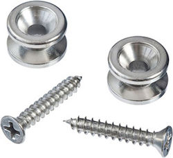 Daddario Solid Brass End Pins Chrome