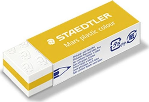 Staedtler Γόμα για Μολύβι Mars Plastic Colour Κίτρινη