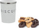 Espiel Biscuit Бисквитник Метал Бял 15x15x19бр 1бр