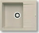 Pyramis Alazia 1B 1D 079809211 Drop-In Sink Synthetic Granite W59xD50cm Beige