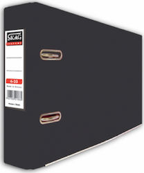 Skag Systems P.P Arc Ring Binder 4/22 for A4 Paper with 2 Rings Black