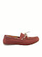 Clarks Marcos Edge Men's Leather Boat Shoes Red