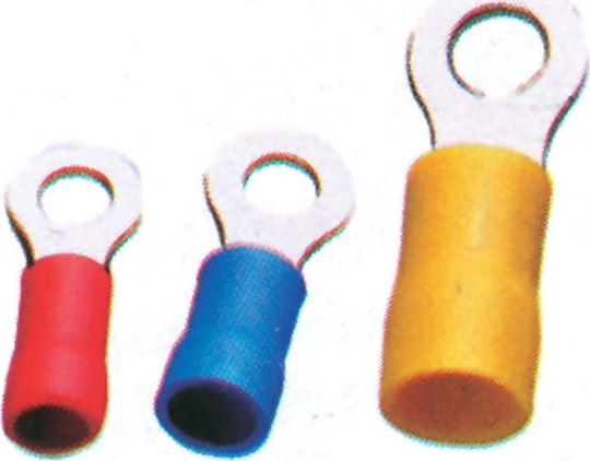 Lalizas Ring Terminal Yellow 15pcs 70471