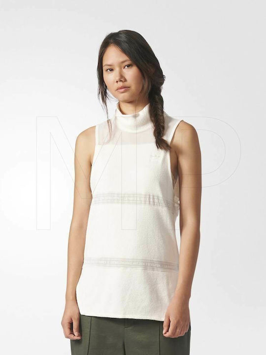 Adidas Originals Women's Blouse Sleeveless White