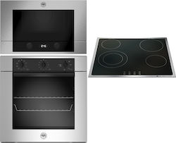 Bertazzoni F60 9 MOD E K X + P60 4V M1 LAG GNX + F38 3 MOD MW S X Εντοιχιζόμενο Σετ Οικιακών Συσκευών Bertazzoni F60 9 MOD E K X + P60 4V M1 LAG GNX + F38 3 MOD MW S X Εντοιχιζόμενο Σετ Οικιακών Συσκευών