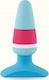 Feelztoys Butt Plug Colors No.1 Анална тапа Blue / Pink 9см