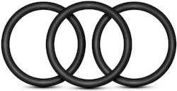 Blush Performance VS1 Pure Premium Silicone Cockrings Set Cock Rings Cock Silicon Black 3buc Blush Performance VS1 Pure Premium Silicone Cockrings Set Cock Rings Cock Silicon Black 3buc