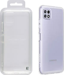 Samsung Soft Clear Cover Coperta din spate Silicon Transparent (Galaxy A22 5G) EF-QA226TTEGEU