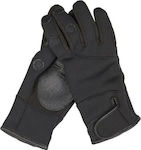 Mil-Tec Neoprene Amaro Shooting Γάντια σε Μαύρο χρώμα