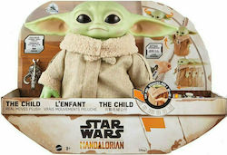 Războiul Stelelor Mandalorian The Child Baby Yoda Realm Move Plush Yoda cu Sunete pentru Vârsta de 4+ Ani 28cm