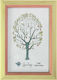 Viosarp Wooden Photo Frame with Light Blue Frame