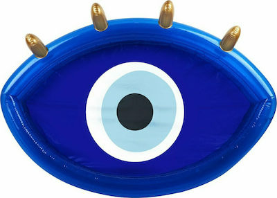 Sunnylife Greek Eye Kinder Pool PVC Aufblasbar "Matáki" 160x130x39cm