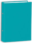 Skag Clipboard with 2 Rings for Paper A4 Turquoise 1pcs