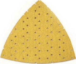Jost Velcro Jost Schleifblatt Delta P80 Delta-Schleifblatt K80 mit Löchern 93x93mm