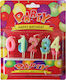 Viosarp Birthday Candle Number Multicolored 10pcs VC450